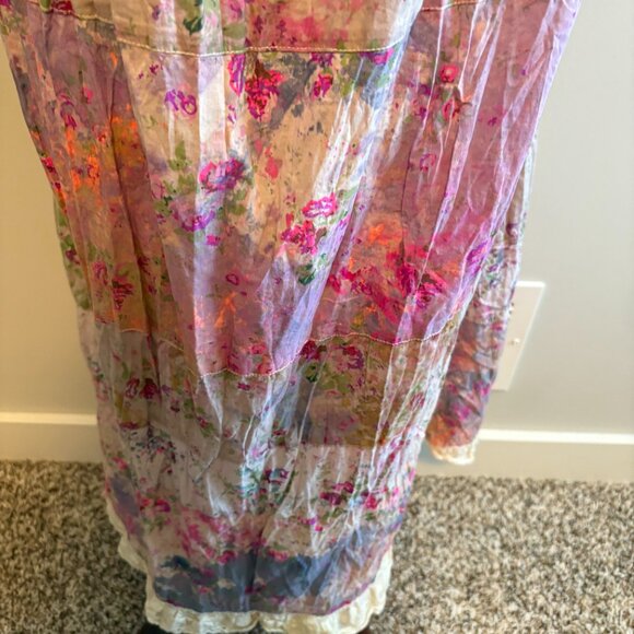 Magnolia Pearl Pressed Flowers Dress #2089  RARE - NWT final price - Picture 9 of 10